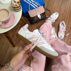 Samba branco/rose