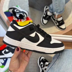 Dunk Low Panda preto/branco masculino