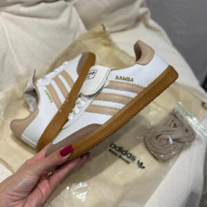 Samba Wales Bonner branco/rosa